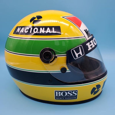 Ayrton Senna Signed Helmet Sold! F1 Wholesaler Program for Business and Store Owners