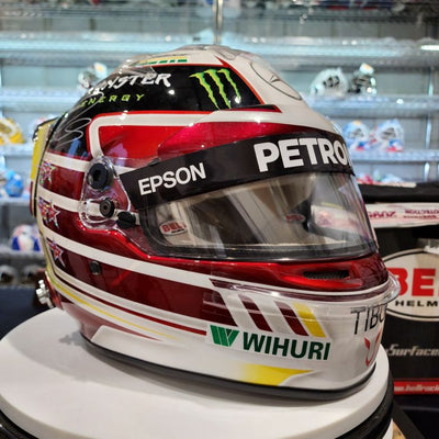 New Arrival: Lewis Hamilton Signed Helmet Direct Autograph White 2018 Senna Tribute Interlagos Brazil BELL Helmets Full Size