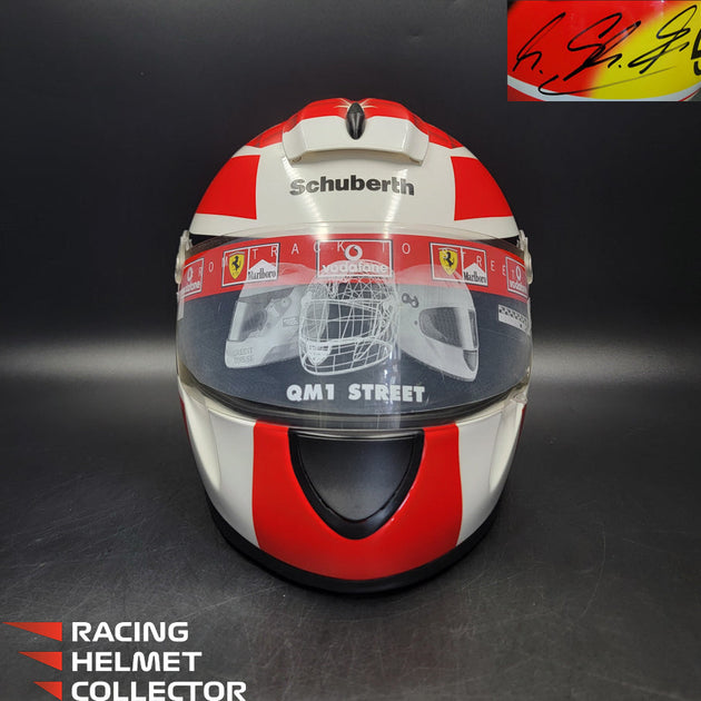 【フリマ初心者です】Schuberth M. Schumacher Michael_Schumacher_Signed_Helm