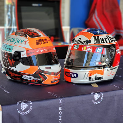 Miami F1 Grand Prix Curated Signed Helmets Collection: Schumacher Leclerc Hamilton Verstappen