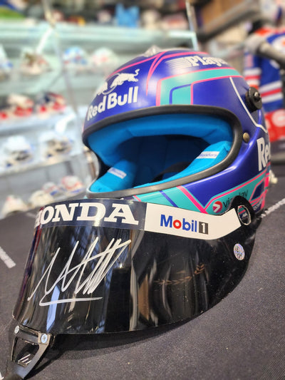 New Arrival: Max Verstappen Signed Helmet Miami GP!