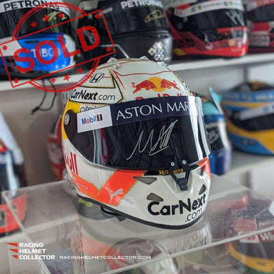 SOLD! Max Verstappen Signed F1 Helmet