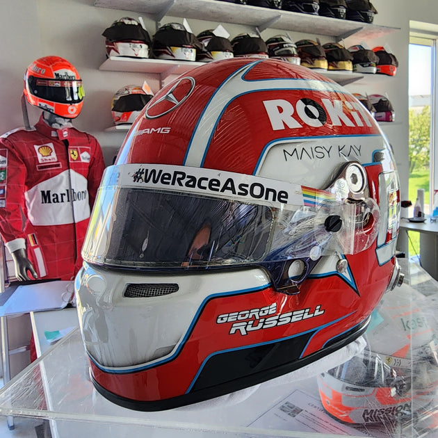 Race Worn F1 Visors: Year End Closing Sale! – Racing Helmet Collector ...