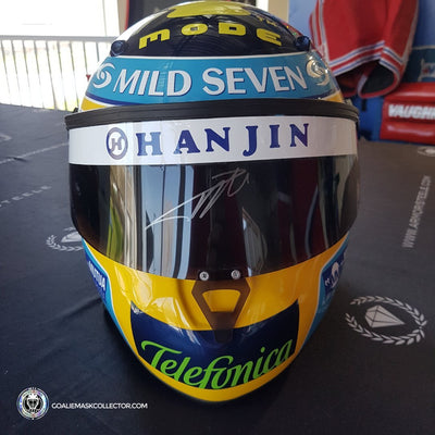 Fernando Alonso Signed Helmet F1