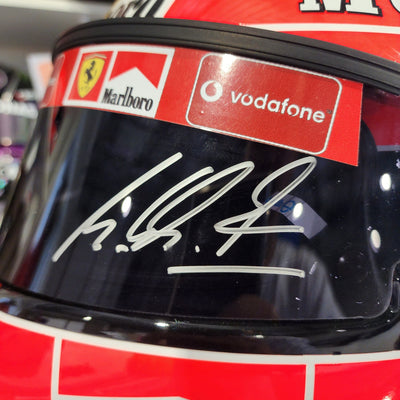 Sold: Michael Schumacher Signed Helmet Ferrari 2004 Tribute 🏎️