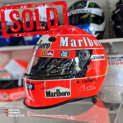 Sold! Michael Schumacher Signed Helmet Official Bell Helmets Release 2003 Ferrari