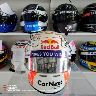 🍾MAX VERSTAPPEN Signed F1 Helmets: 3x Times World Champion