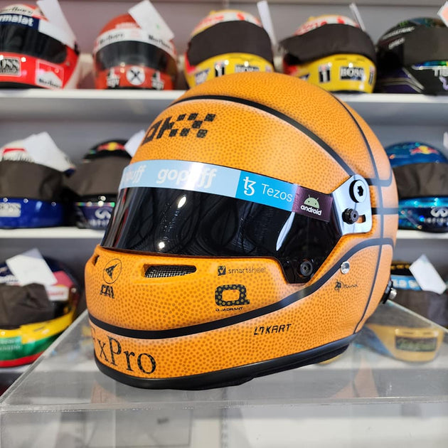 New Arrival Lando Norris Basketball F1 Helmet! Racing Helmet