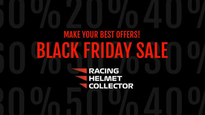 RACING HELMET COLLECTOR - BLACK FRIDAY PRESALE IS LIVE!