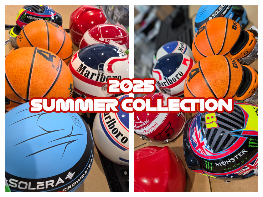 🔥 2025 SUMMER COLLECTION IS HERE! 🔥 - SIGNED F1 HELMETS – LEGENDS & RI ...