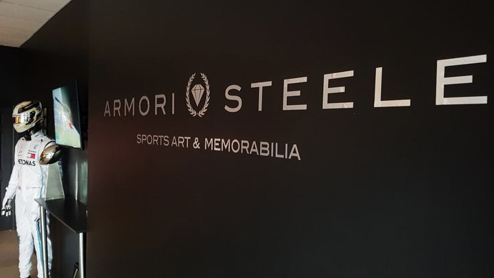 ARMORI STEELE memorabilia showroom