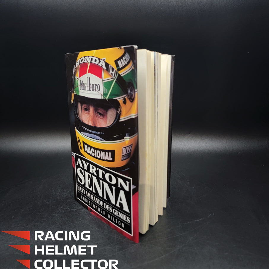 RESERVED: Ayrton Senna Signed German Book 