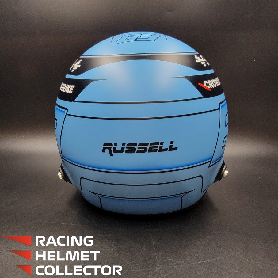 George Russell Signed Helmet 2024 Tribute Full Scale 1:1 AS-03051-SOLD ...