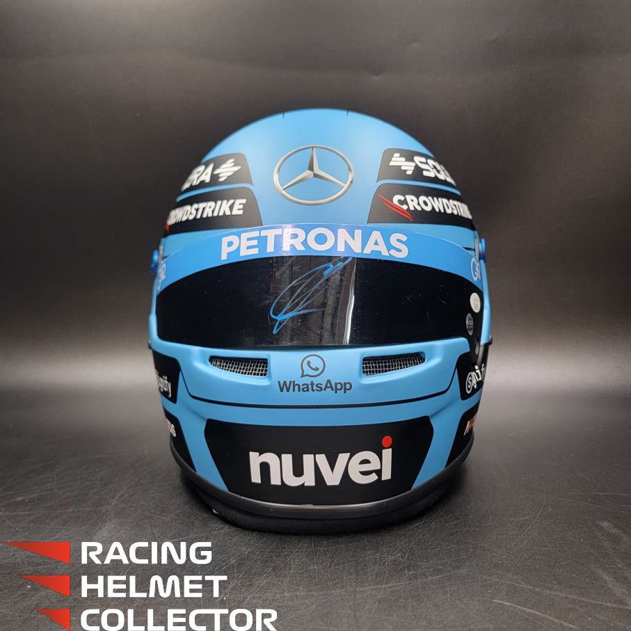 George Russell Signed Helmet 2025 Tribute Full Scale 1:1 AS-02965