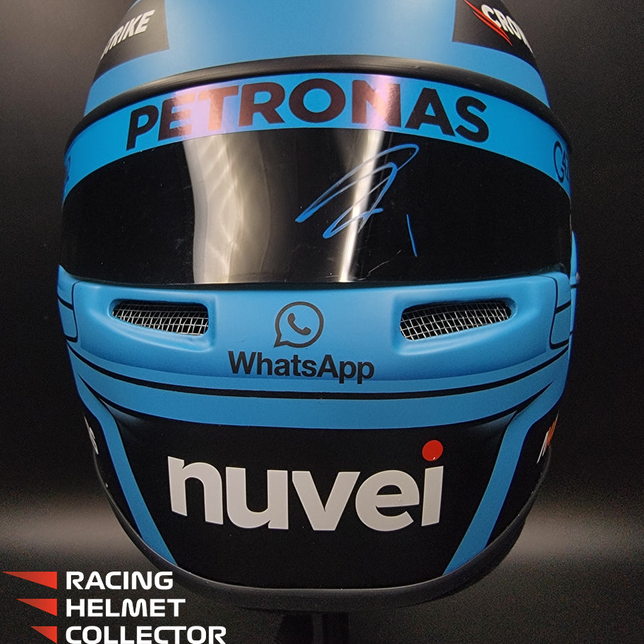 George Russell Signed Helmet 2025 Tribute Full Scale 1:1 AS-03451 ...