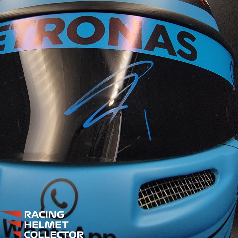 George Russell Signed Helmet 2025 Tribute Full Scale 1:1 AS-03451 ...