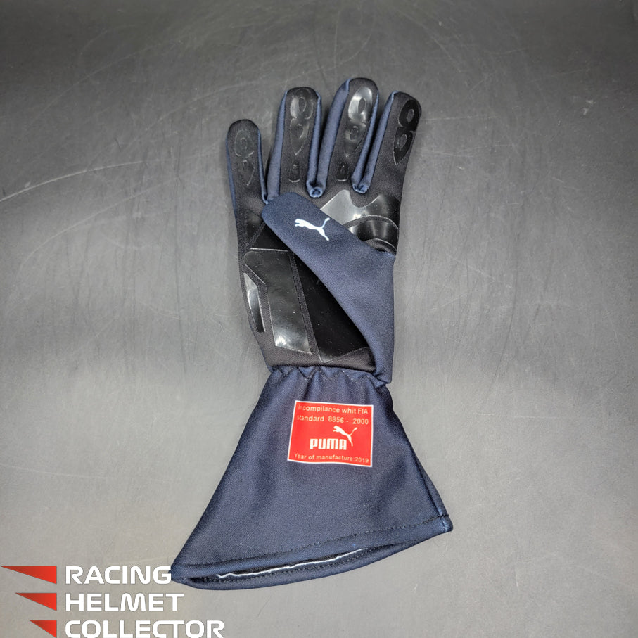 max verstappen handschuhe Max Verstappen Signed Glove Right Single DARK BLUE Tribute AS-03614 – Racing Helmet Collector