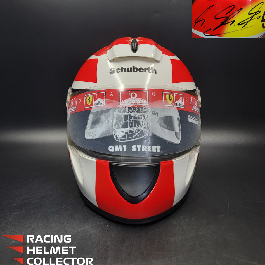 Michael Schumacher Signed Helmet 2004 DIRECT Crown Autograph Team Ferr –  Racing Helmet Collector | Signed F1 Memorabilia