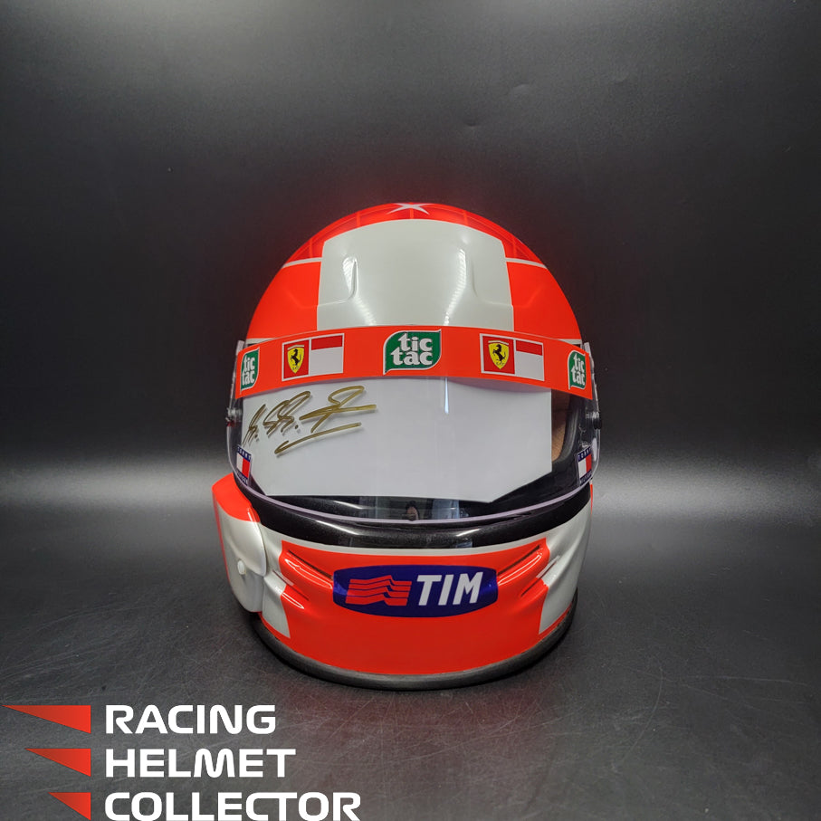 Michael Schumacher Signed Helmet Visor 2000 USGP Version BELL Limited –  Racing Helmet Collector | Signed F1 Memorabilia