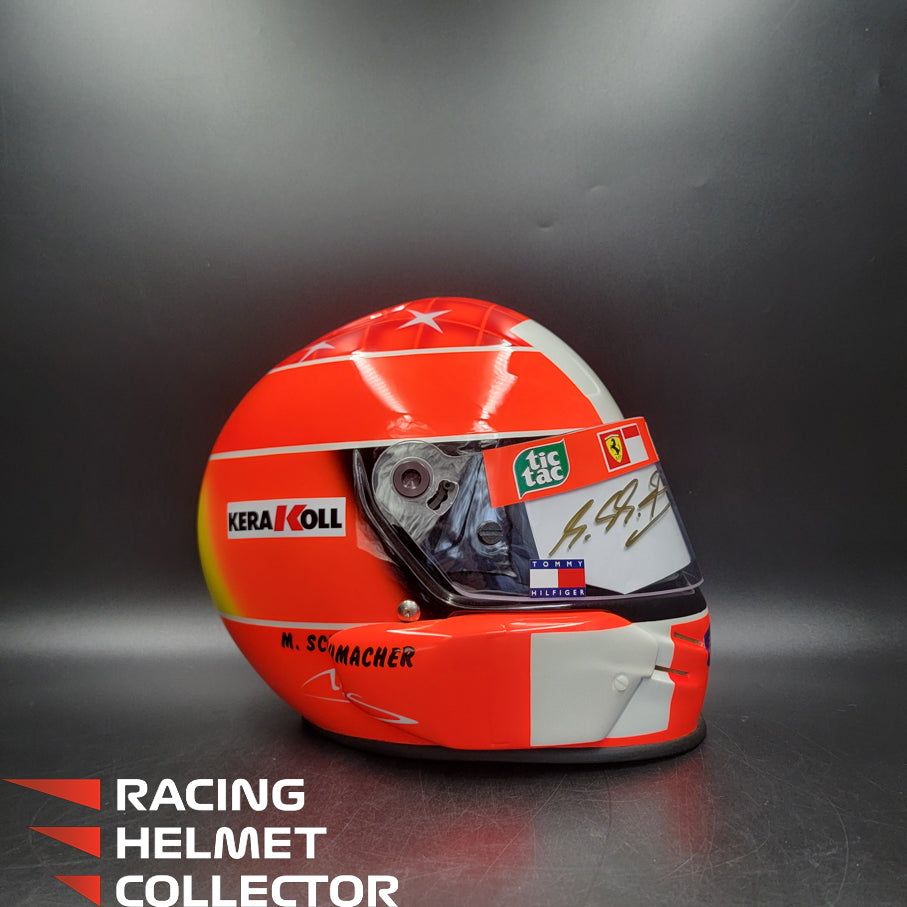 2000 Usgp Michael Schumacher Signed Helmet Visor 2000 USGP Version BELL Limited ...