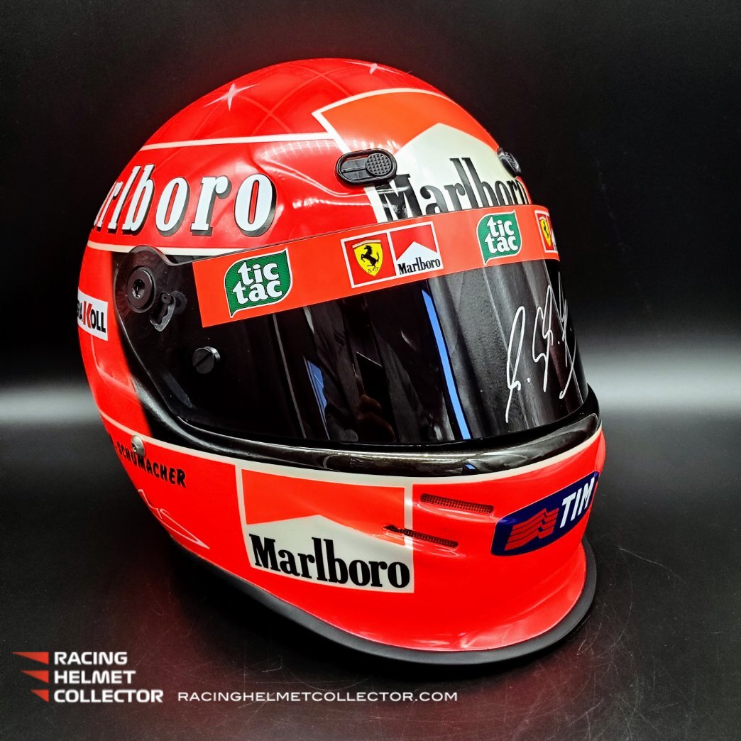Michael Schumacher Signed Helmet Visor 2003 Official BELL Helmet
