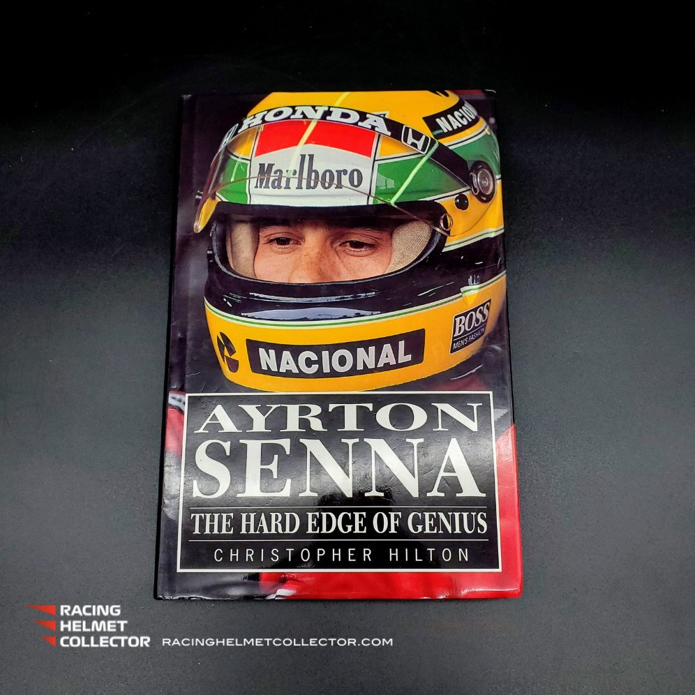 スポーツ選手 A.Senna F1 Replica Items Collector Book Ayrton Senna Signed Book The Hard Edge Of Genius By