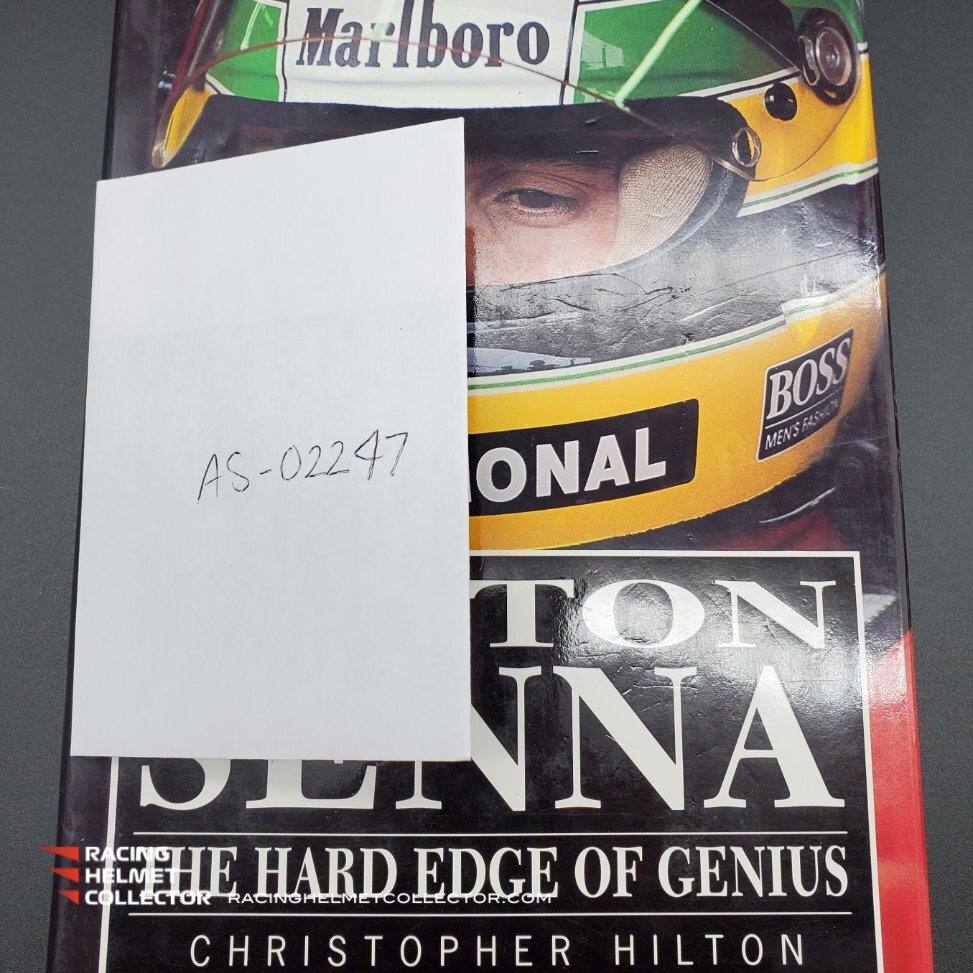 【福袋セール】の商品 Ayrton Senna Signed Book The Hard Edge Of Genius By その他
