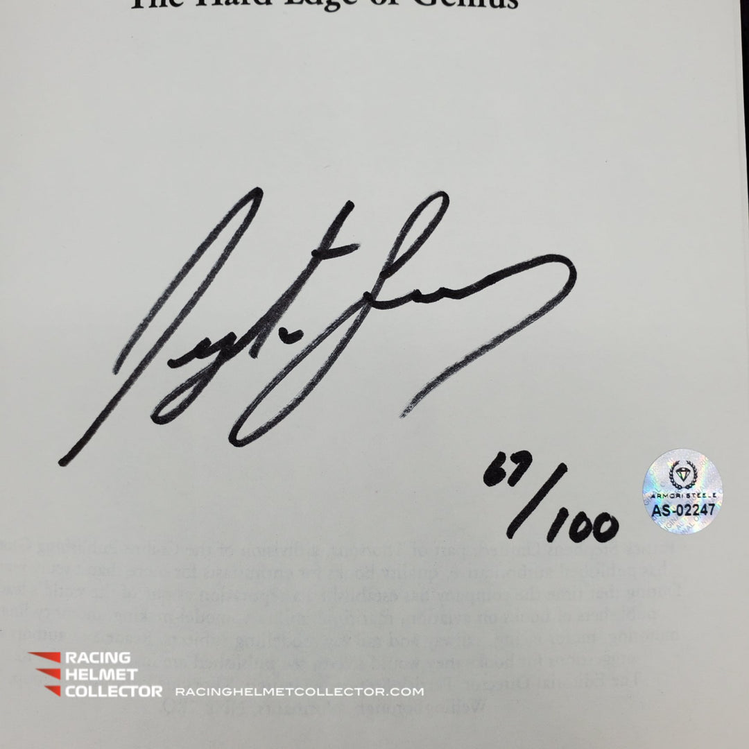 非常に高い品質 Ayrton By Genius Of Edge Hard The Book Signed Senna その他