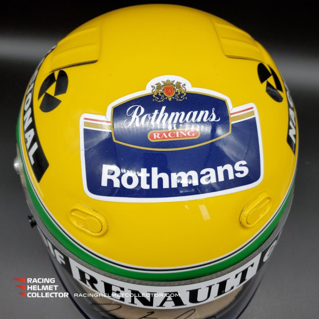 Ayrton Senna Signed Helmet 1994 Tribute Autographed Visor Ayrton Senna Signed Helmet 1994 Tribute Autographed Visor