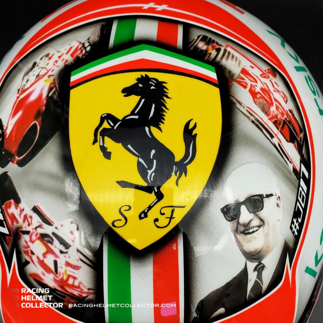 Charles Leclerc Signed Helmet Ferrari 1000 th GP Anniversary Special 2 –  Racing Helmet Collector | Signed F1 Memorabilia