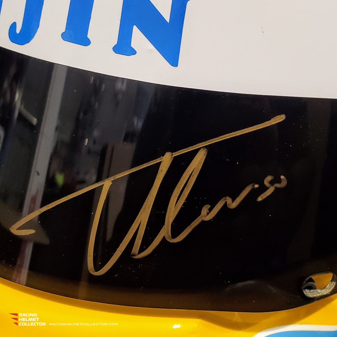 Fernando Alonso Signed Helmet 2006 Autographed Display F1