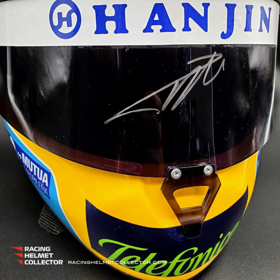 Fernando Alonso Signed Helmet Visor 2006 Tribute Autographed
