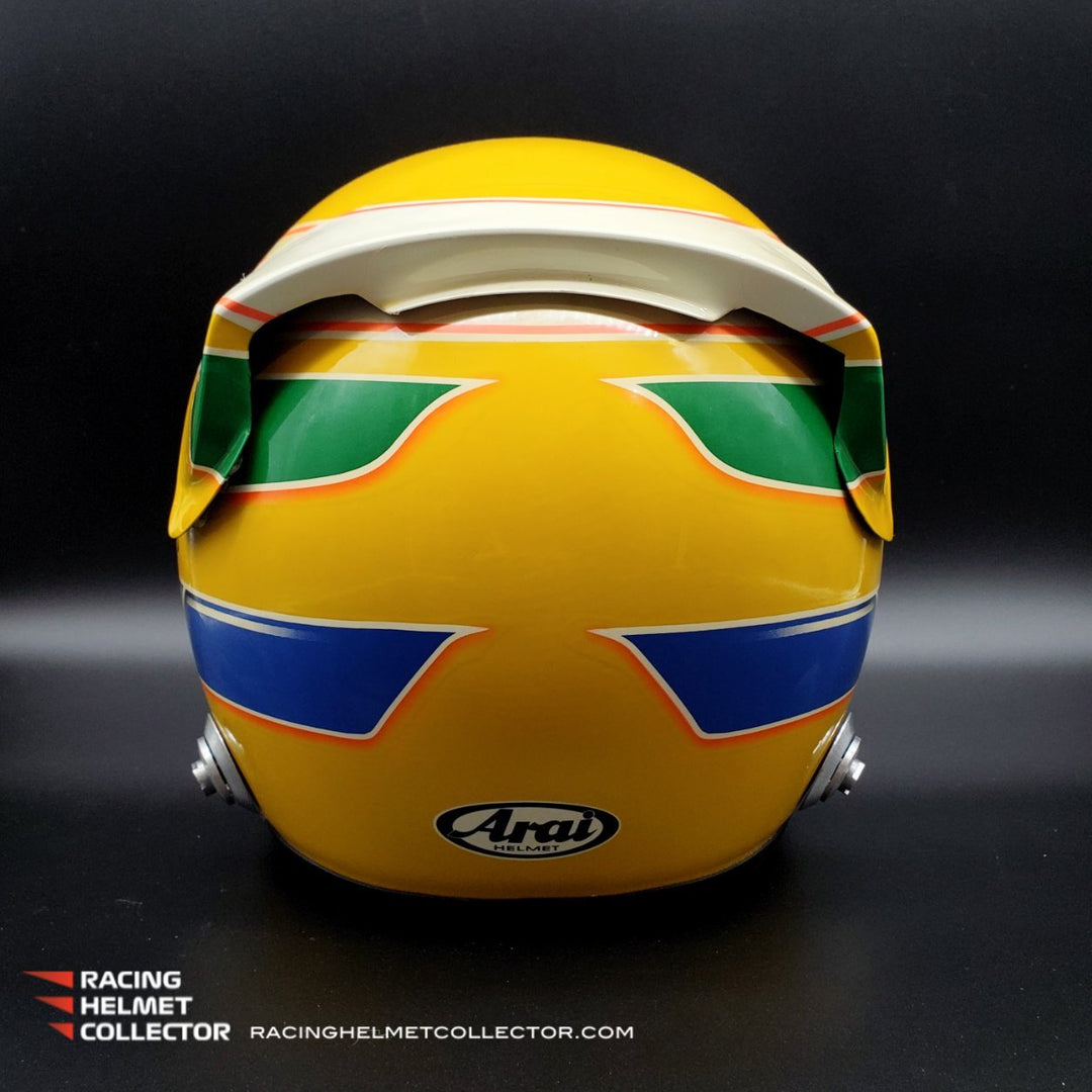 Casque Arai Helmet full size replica Lewis Hamilton 2008 Casque Arai Helmet full size replica Lewis Hamilton 2008