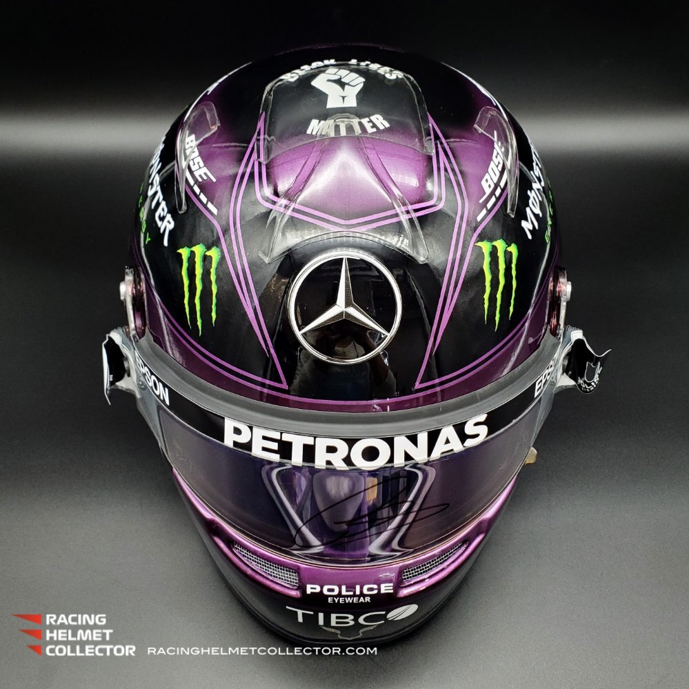 2021 Valtteri Bottas Signed Dutch GP Race Used AMG Mercedes