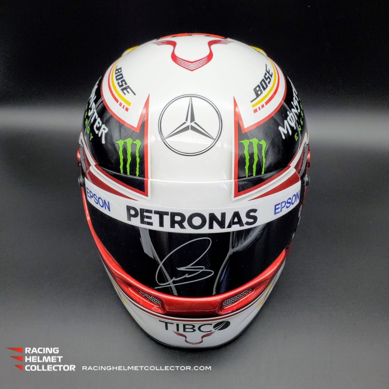 Lewis Hamilton Signed Helmet Visor 2018 White Autographed Promo Full S lewis-hamilton-signed-helmet-visor-2018-white-autographed-promo-full-s