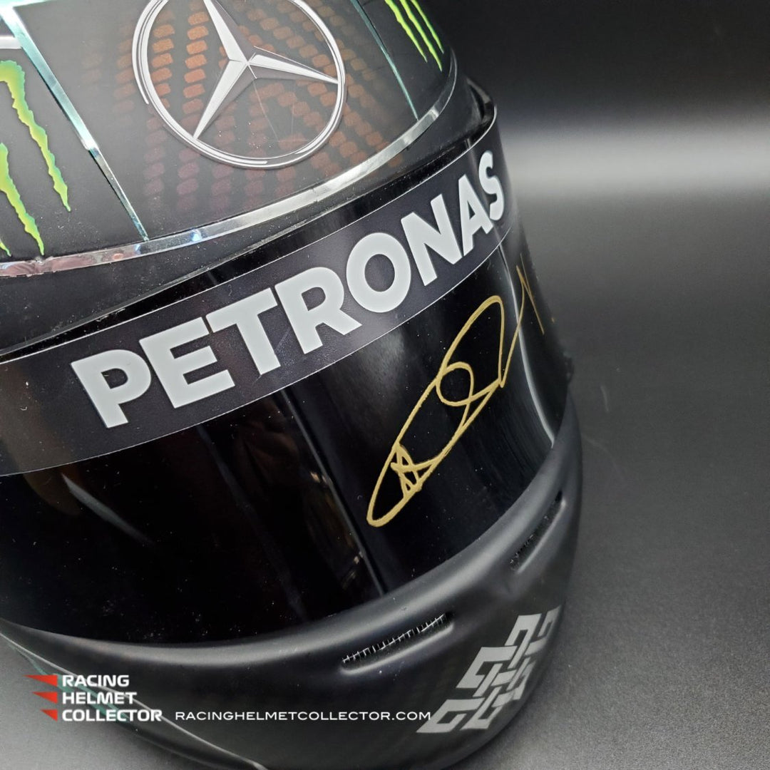 NICO ROSBERG 2016 SIGNED HELMET VISOR TRIBUTE 1:1 FULL SCALE