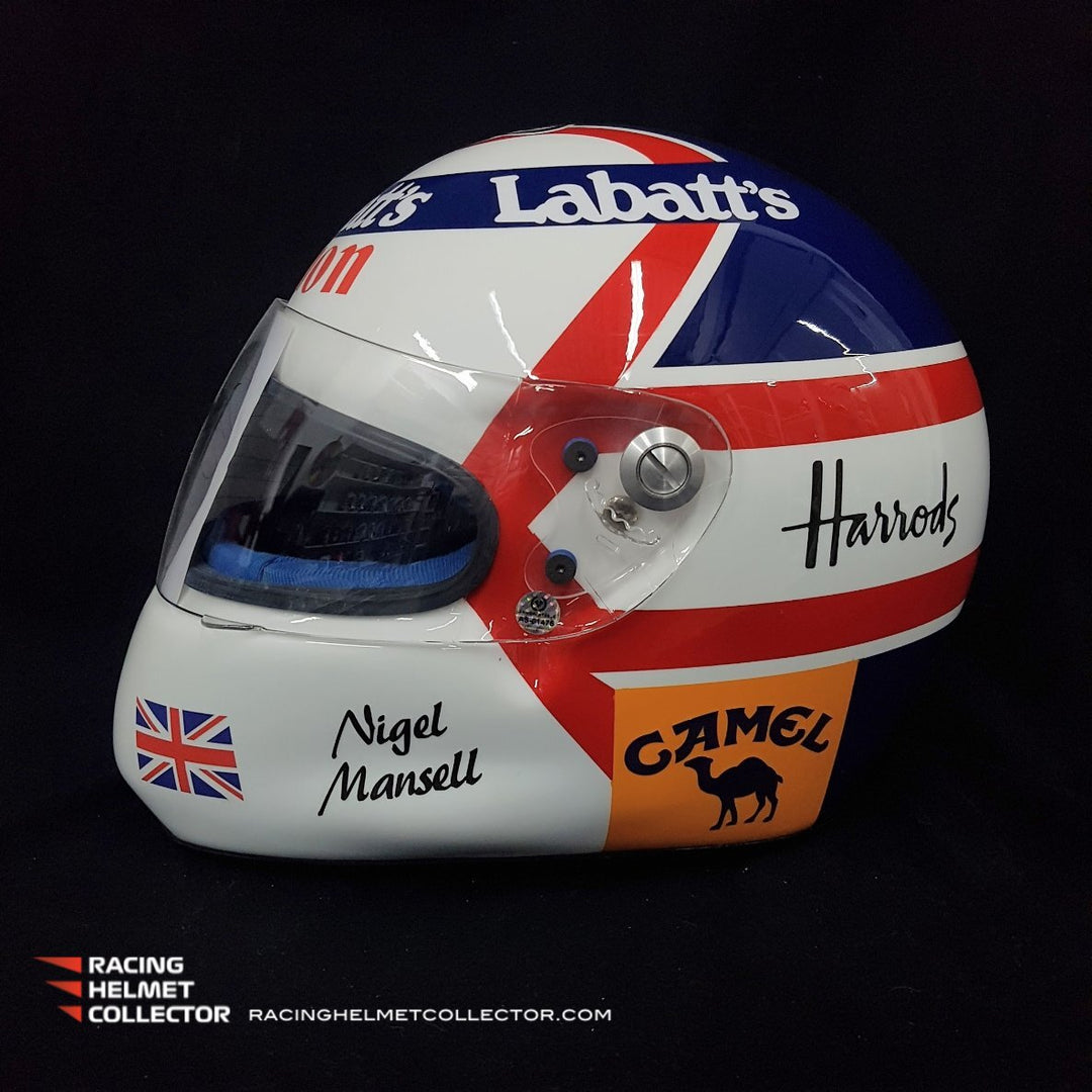 新品入荷 Nigel_Mansell_1992_Signed_Helm フェイスジェル・ゲル