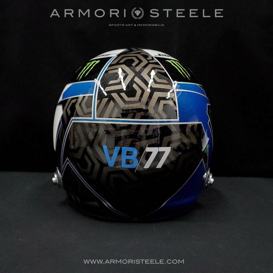 VALTTERI BOTTAS 2018 SIGNED AUTOGRAPHED F1 HELMET DISPLAY