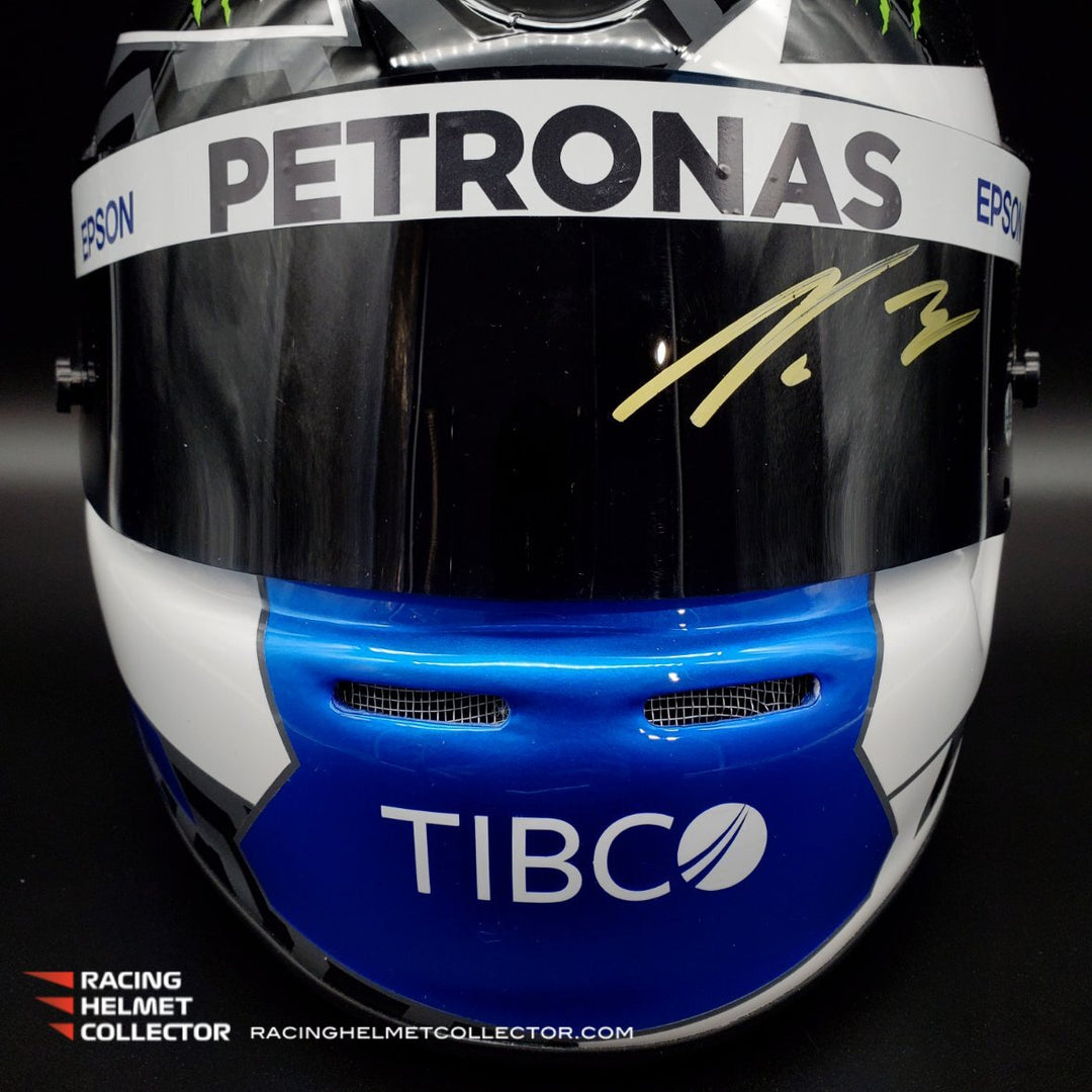 F1 Valtteri Bottas 2019 1/5ヘルメットサイン入り。 F1 Valtteri Bottas 2019 1/5ヘルメットサイン入り。 - メルカリ